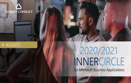 COSMO CONSULT nommé au Inner Circle 2020 / 2021