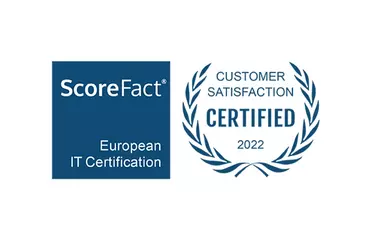 COSMO CONSULT certifié ScoreFact® sur Business Central