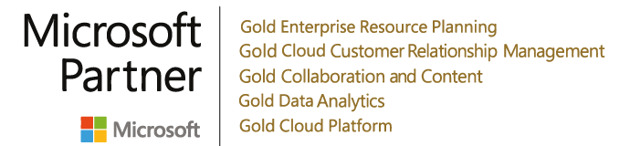 Partenaire Microsoft Dynamics Gold